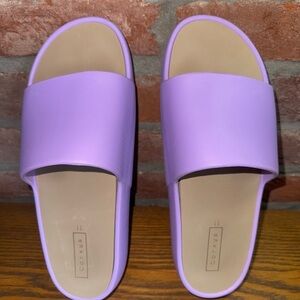 Corkys Popsicle Slides in Lavender Sz 11